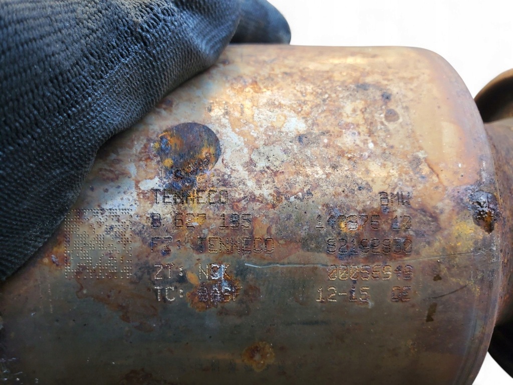 фото №5, Bmw x1 f48 f49 8627195 фильтр частиц твердых катализатор / fap / dpf