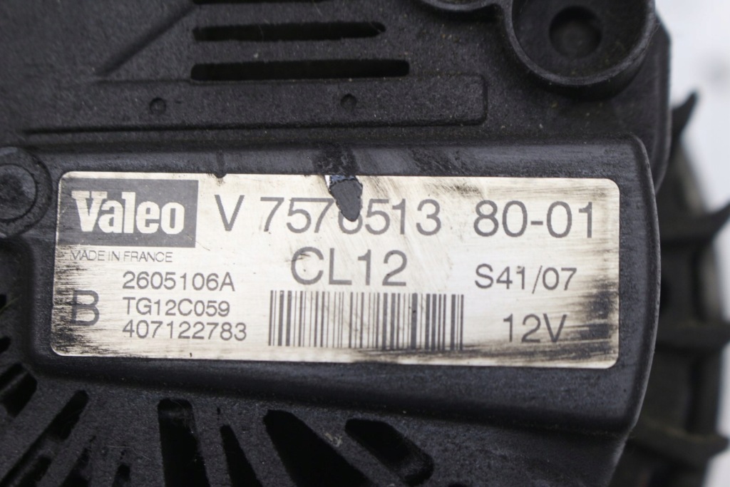 Генератор v757651380 peugeot 207 cc 1.6 vti в Украине