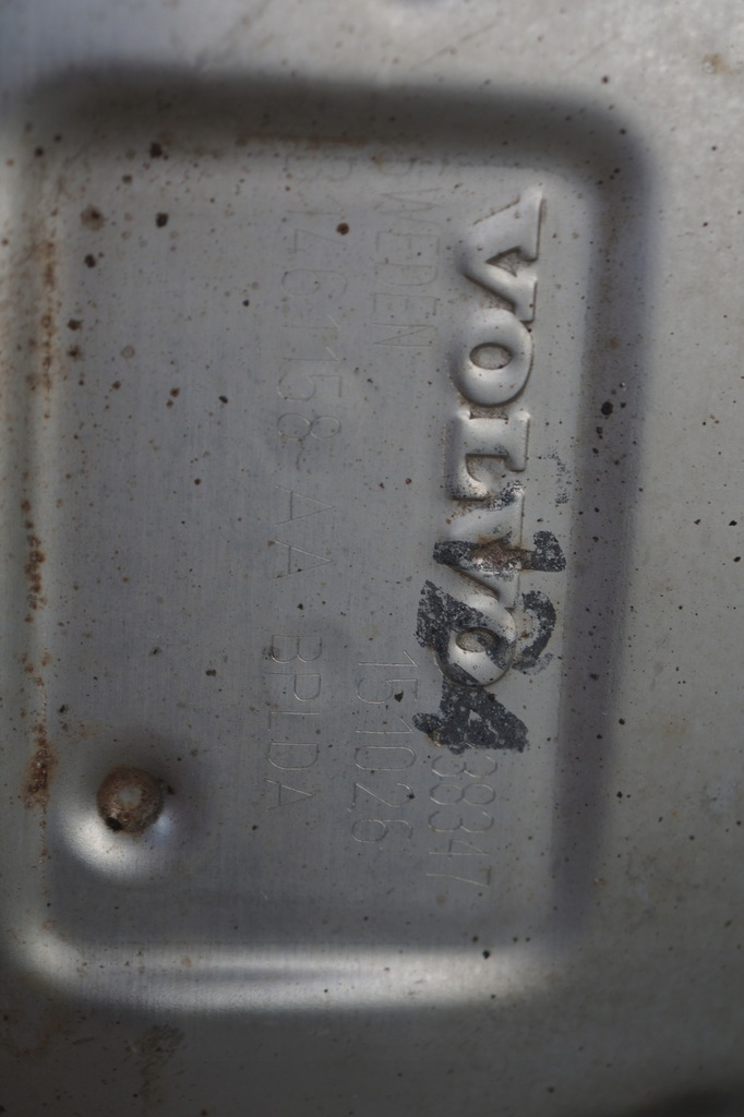 фото №4, Volvo xc70 выхлоп гаситель система выпускной kompletny dwie трубы средний