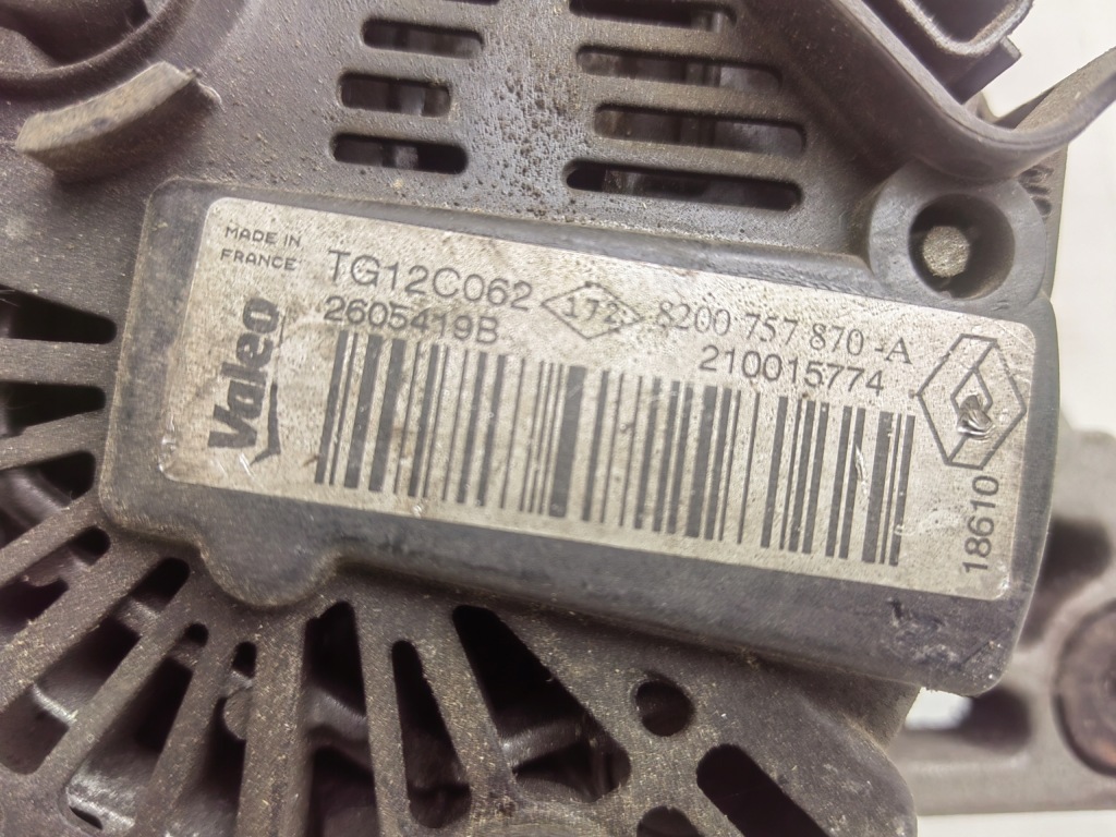 Генератор renault megane 3 8200757870-a Недорого