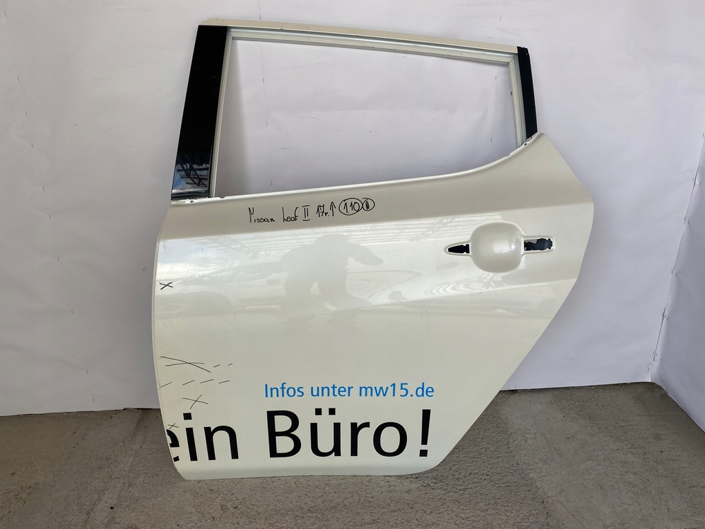 фото №1, Nissan leaf ii 2017r- дверь левая задние