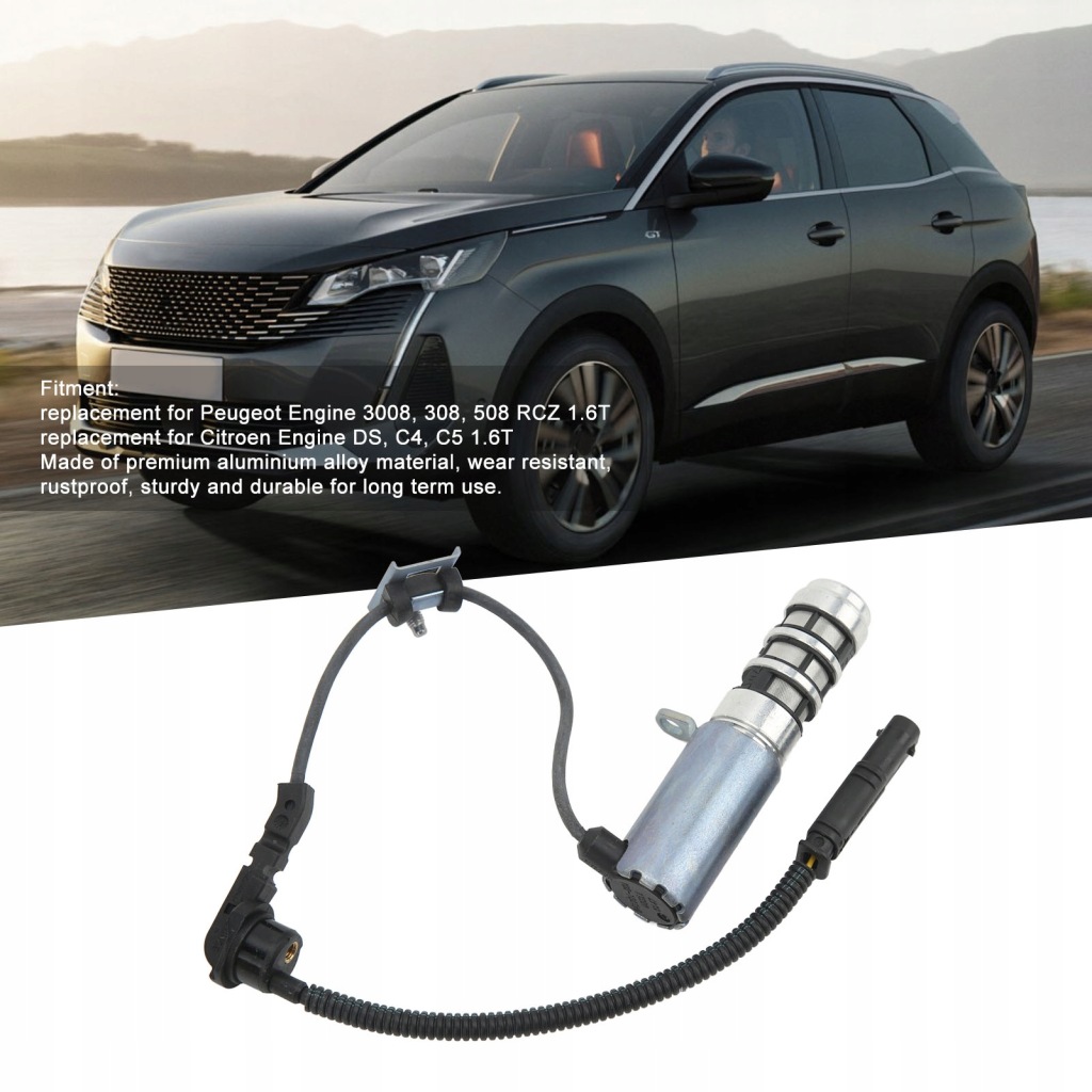 Клапан електроклапан замінник для двигуна peugeot 3008, 308, 508 rcz 1.6t Київ