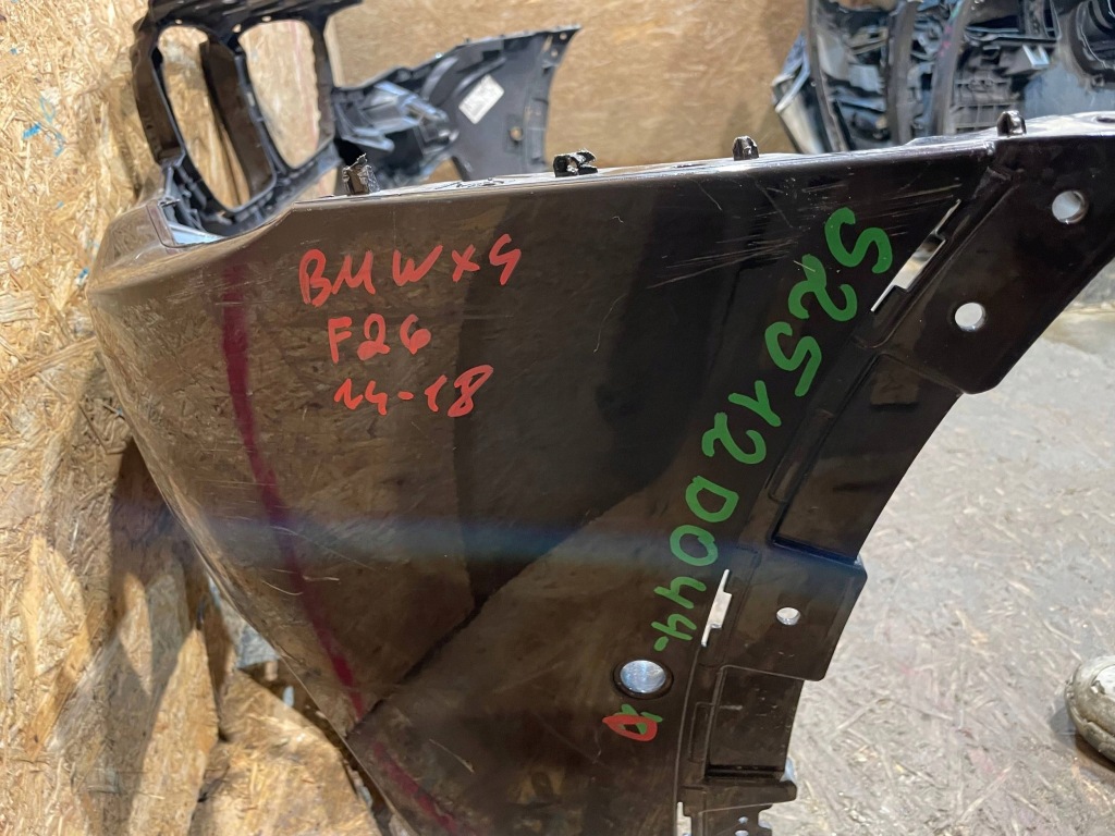 фото №13, Bmw x4 i f26 14-18 бампер перед передній
