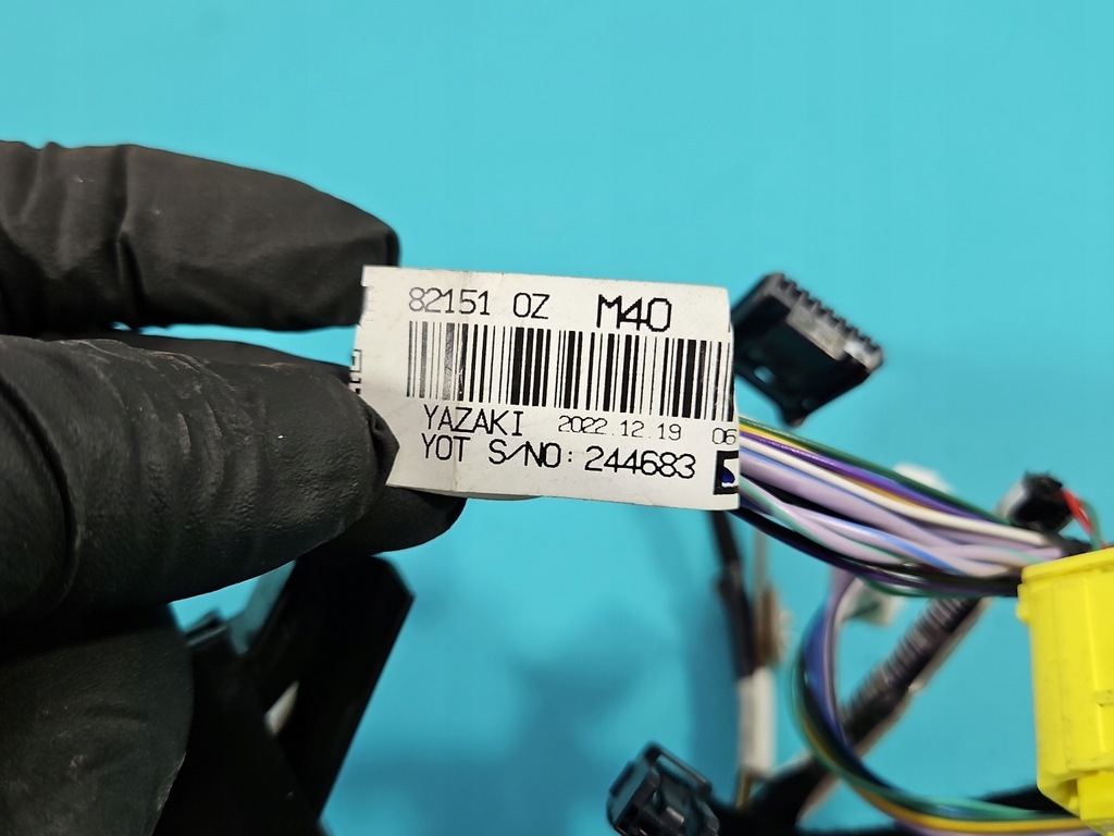 фото №7, Електропроводка джгут двері перед правих toyota corolla e21 19- 821510z m40