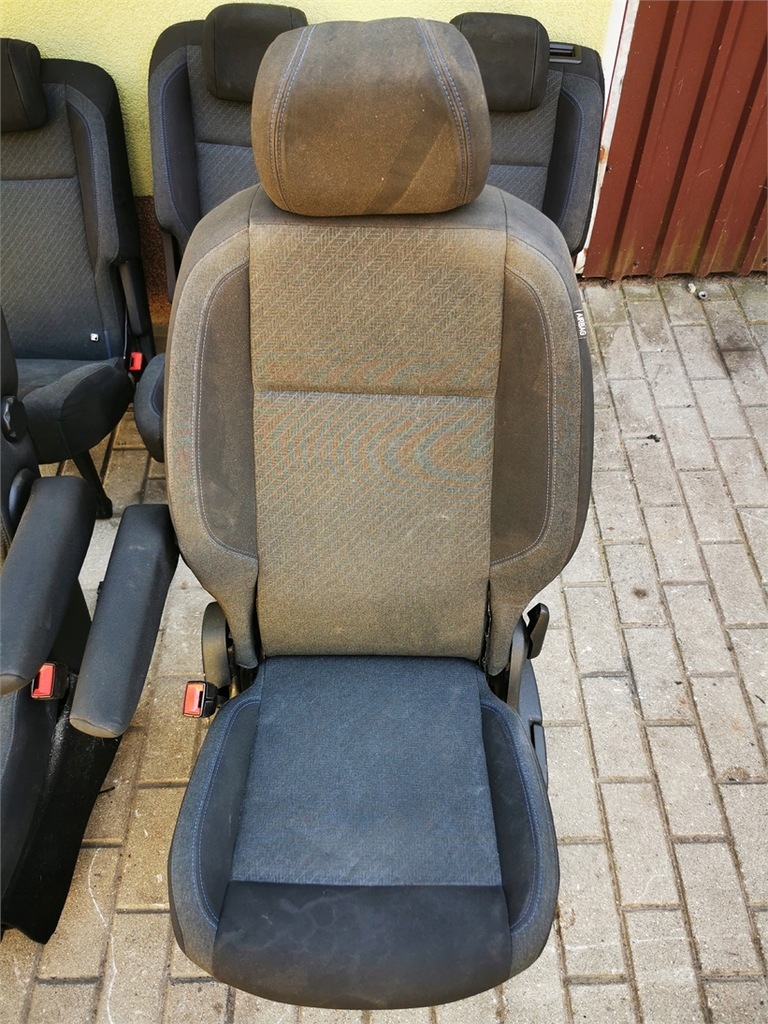 фото №4, Citroen berlingo iv peugeot rifter 18- сиденья заднее сиденье салон