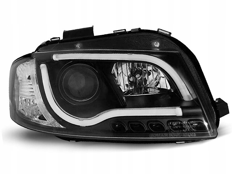 фото №1, Лампы фары audi a3 8p 03-08 led black tube
