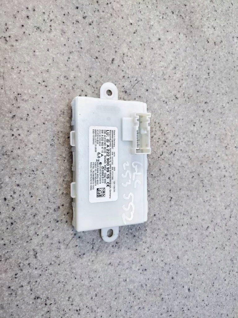 фото №1, Модуль блок управления keyless a2229009915 mercedes glc w253 x253