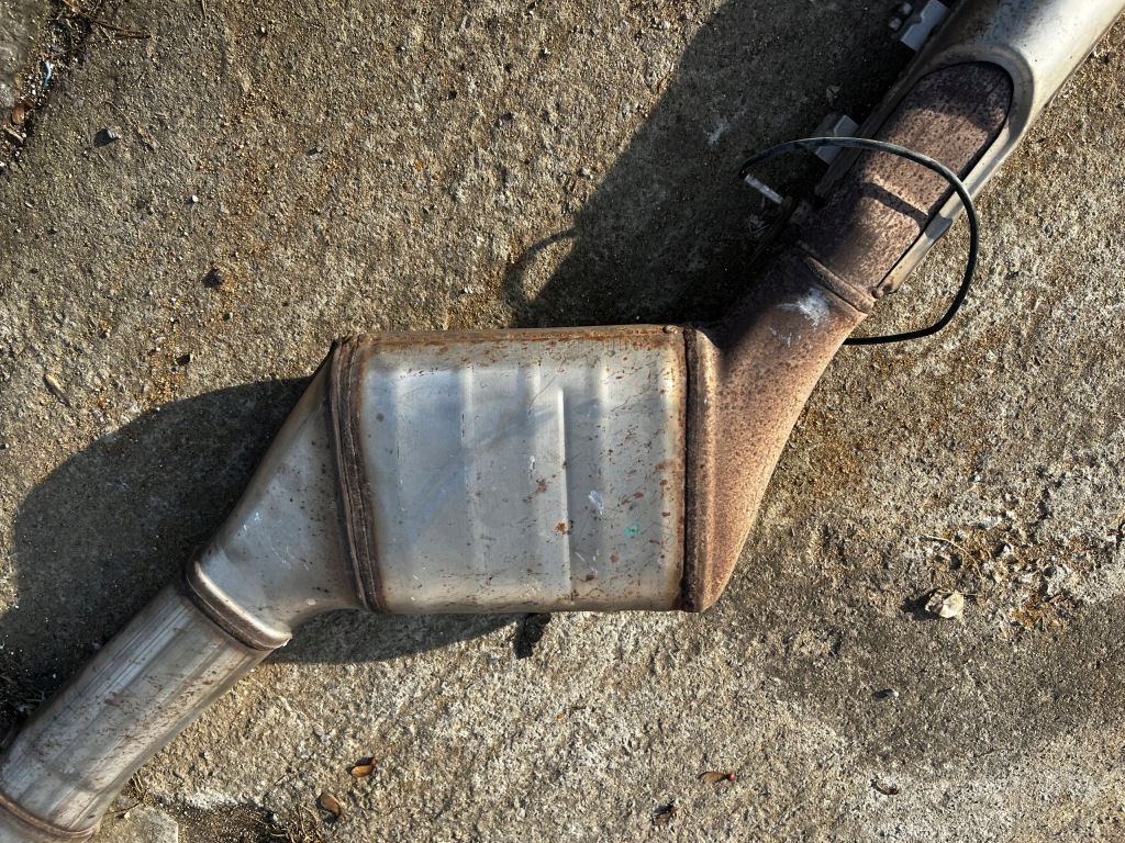 Труба выхлопная выхлоп гаситель bmw x5 f15 x6 f16 3.0 d m-pakiet Доставка