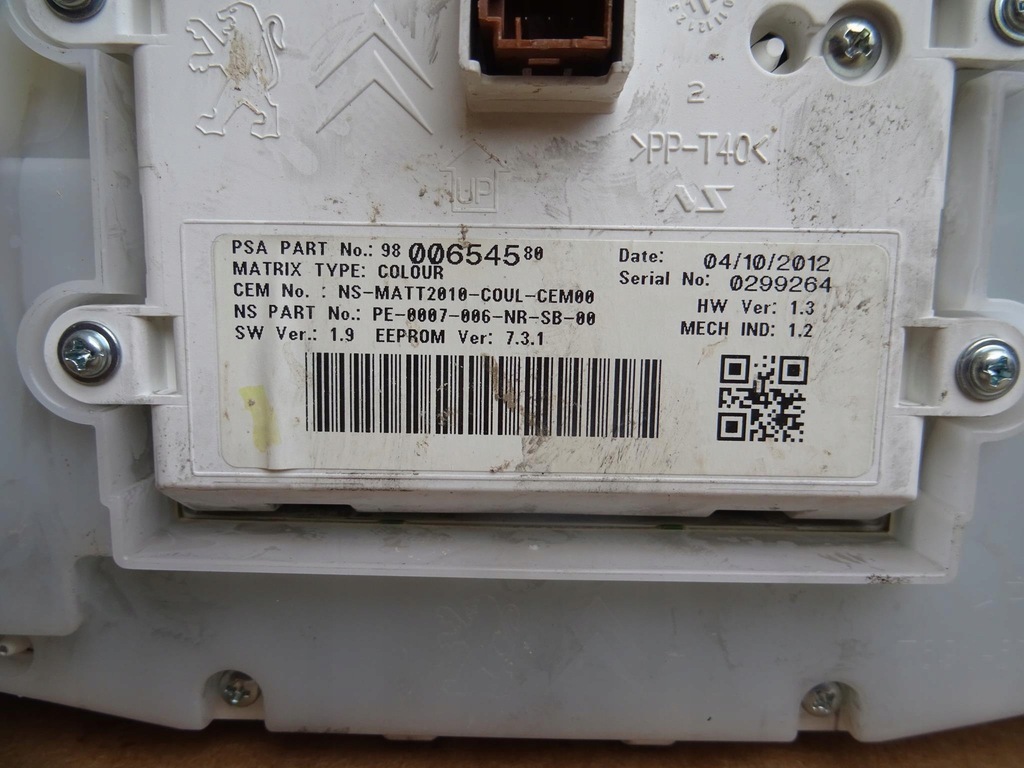 фото №6, Peugeot 208 счетчик приборы europa 9803993280