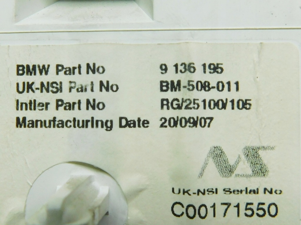 фото №4, Лічильник 9136195 - mini clubman r55 cooper r56 1.6b eu