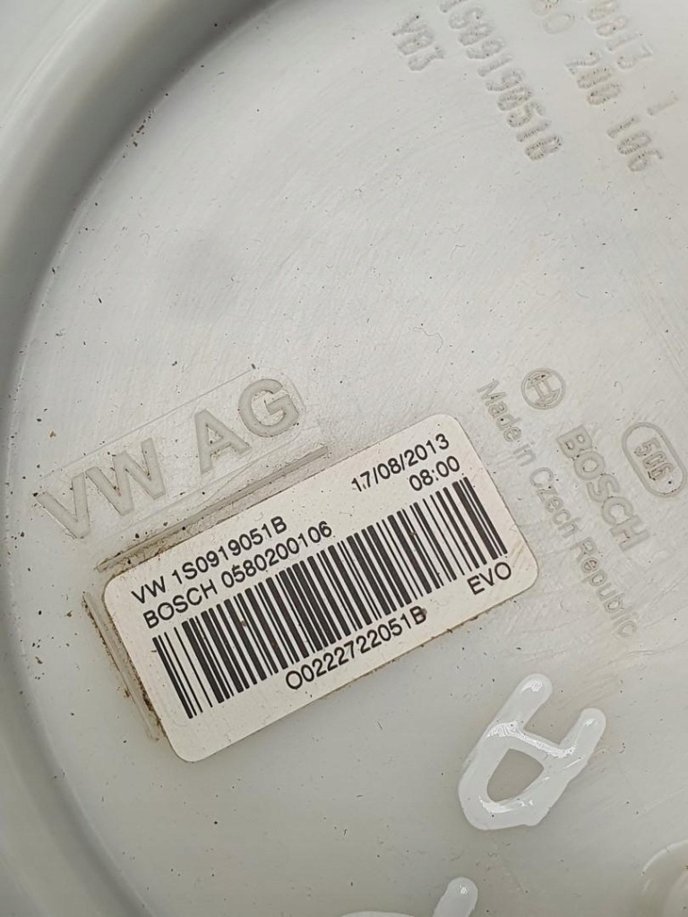 фото №6, Насос топлива топливная vw up 1.0 mpi 1s0919051b