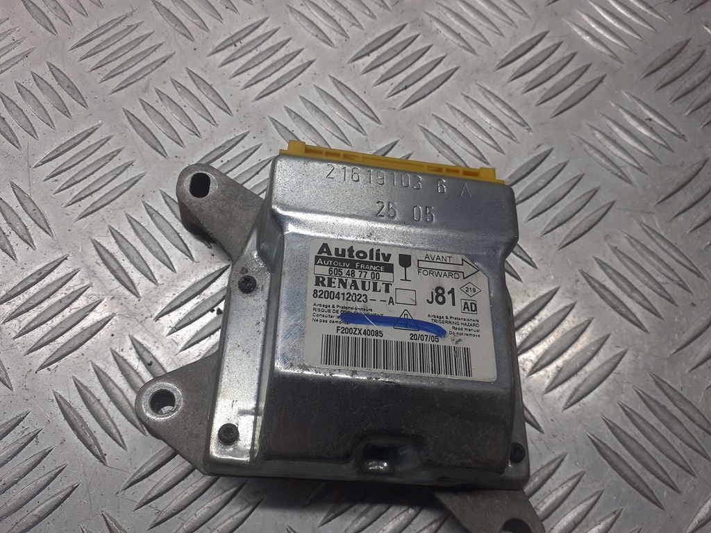 фото №1, Модуль подушка безопасности renault espace iv 1.9 dci 8200412023