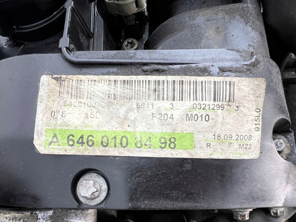 фото №6, Mercedes w204 w211 w207 двигун kompletny 2.2 cdi 646811 646.811 om646