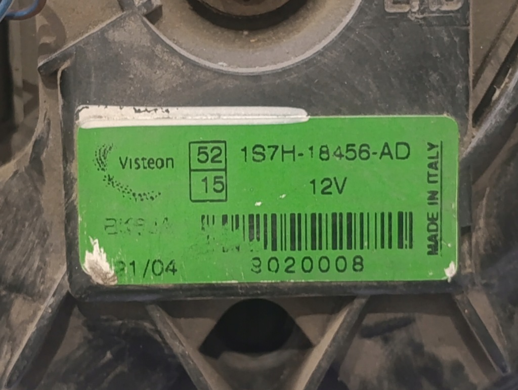 фото №3, #1s7h-18456-ab# повітродувка вентилятор ford focus i