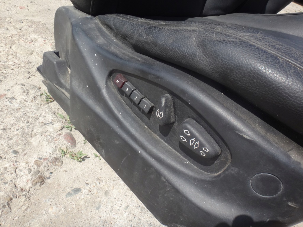 фото №5, Комплект сидіння сидіння заднє сидіння задня шкіра bmw x5 e53 чорні m-pakiet