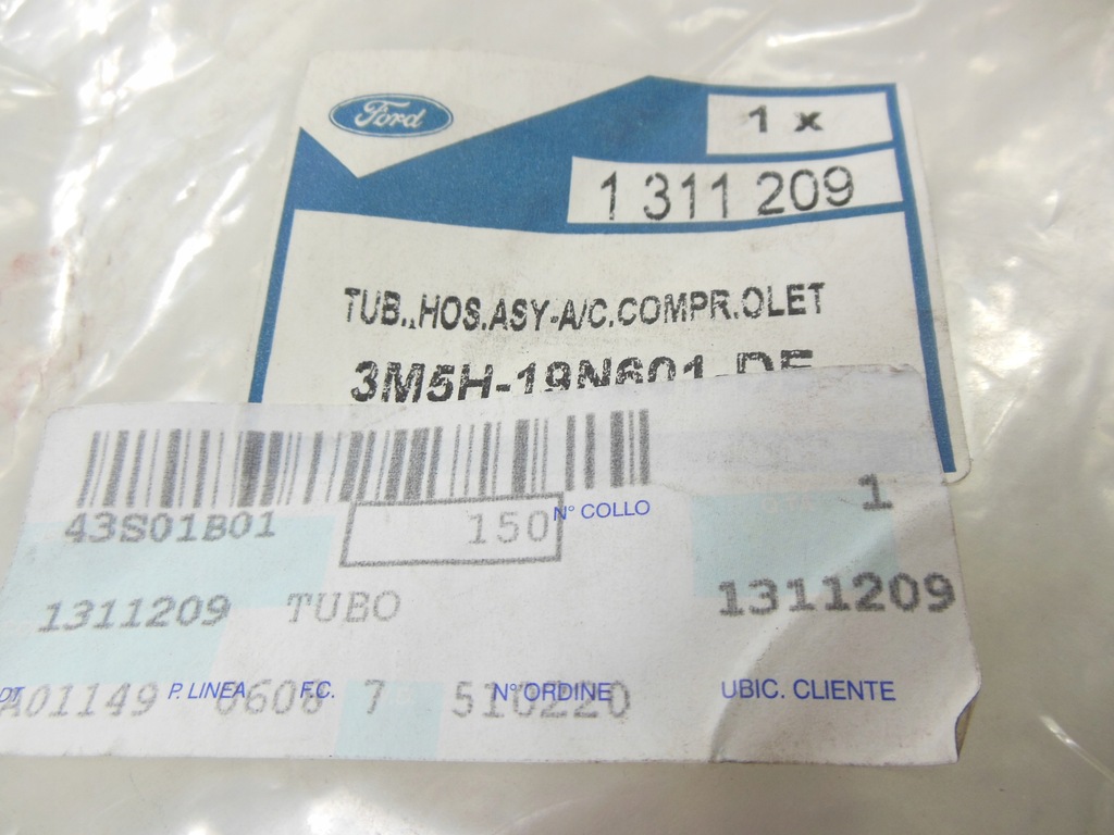 фото №7, Труба система кондиціонера ford focus 04-08/focus c-max 03-07 cap 1311209