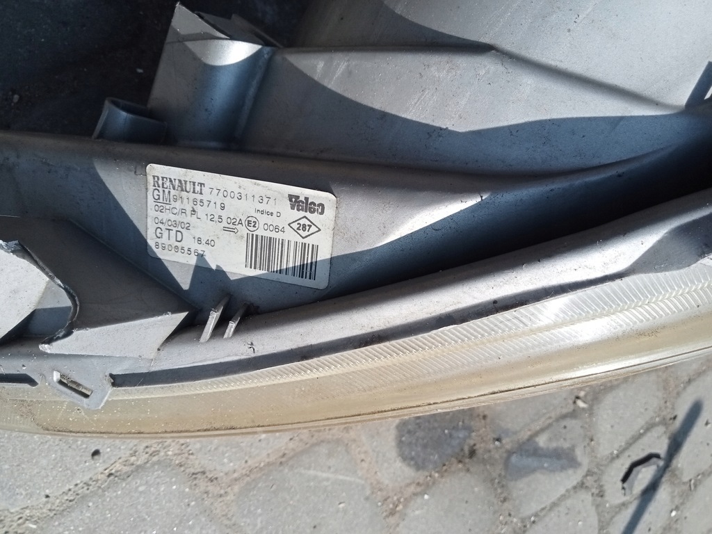 фото №6, Фара передній лівий opel vivaro a/renault trafic/nissan primastar 01-06