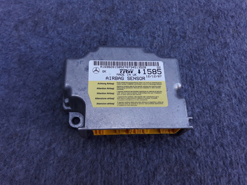 фото №1, Датчик подушка безпеки mercedes w169 w245 a b klasa
