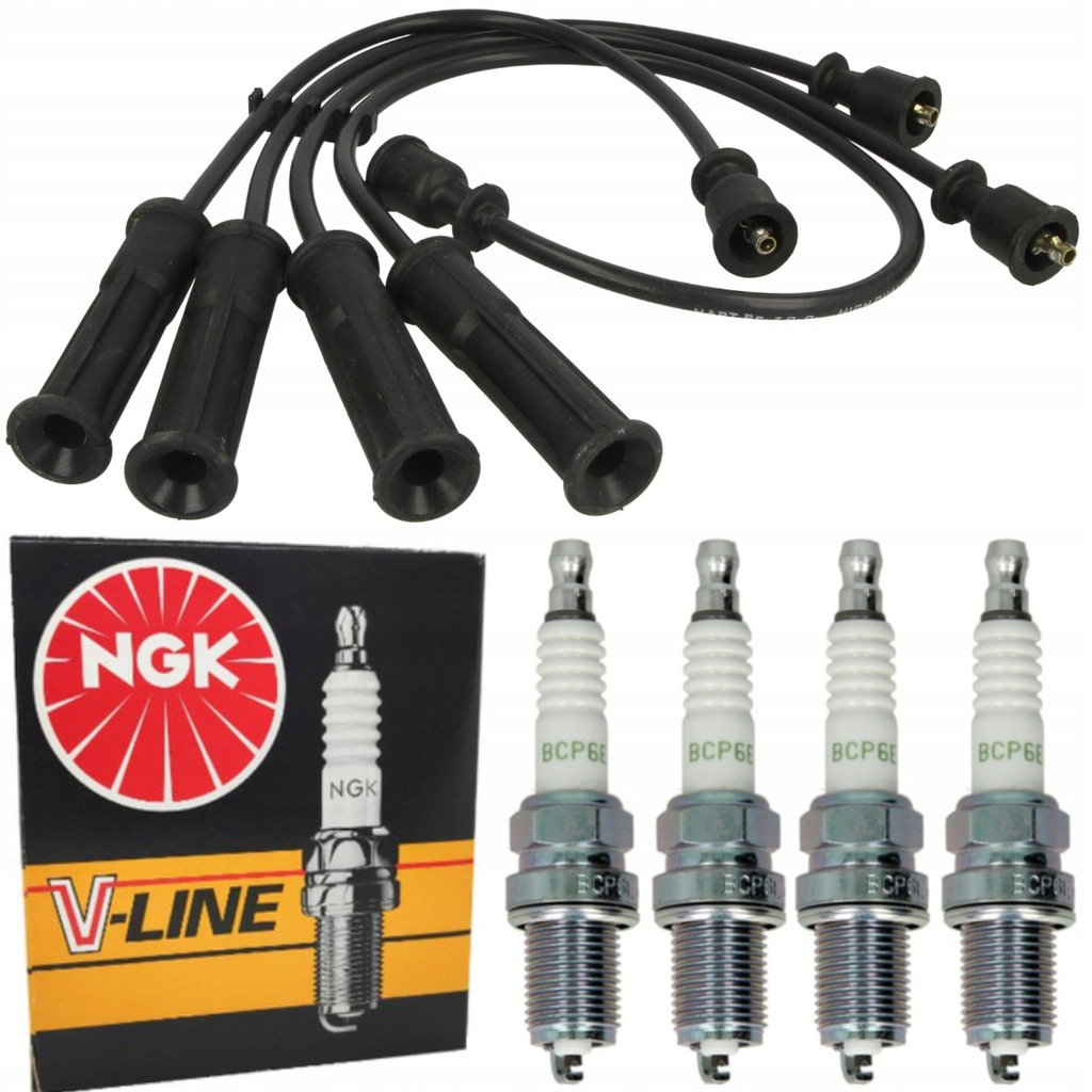 фото №1, Провода кабели + свечи зажигания renault clio ii thalia 1.4