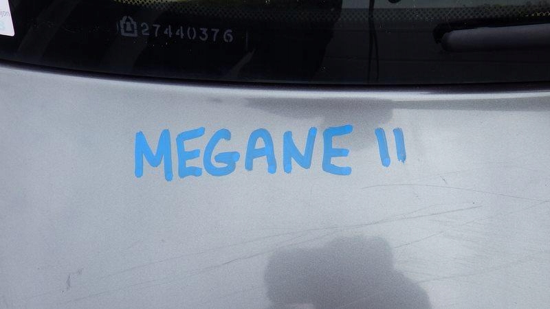 фото №10, Крышка багажника багажника задняя стекло renault megane ii hb