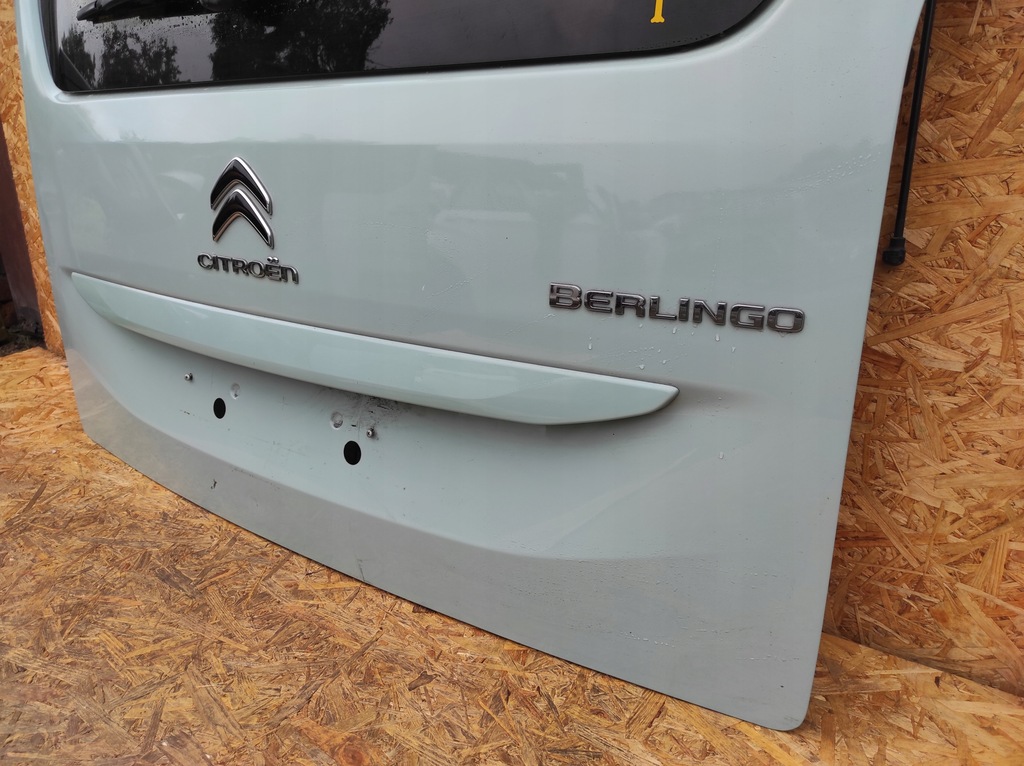 фото №4, Кришка багажника багажника berlingo iii rifter combo e