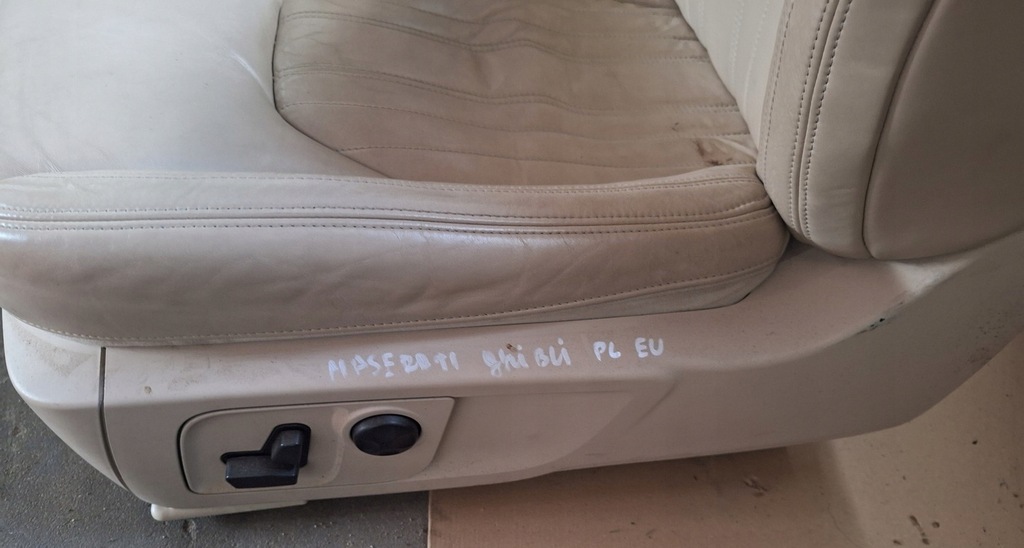 фото №6, Maserati ghibli сиденье водителя europa