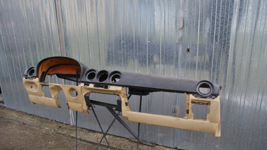 фото №6, Mercedes r107 sl slc панель приладів приладова консоль панель приладів 1076801008