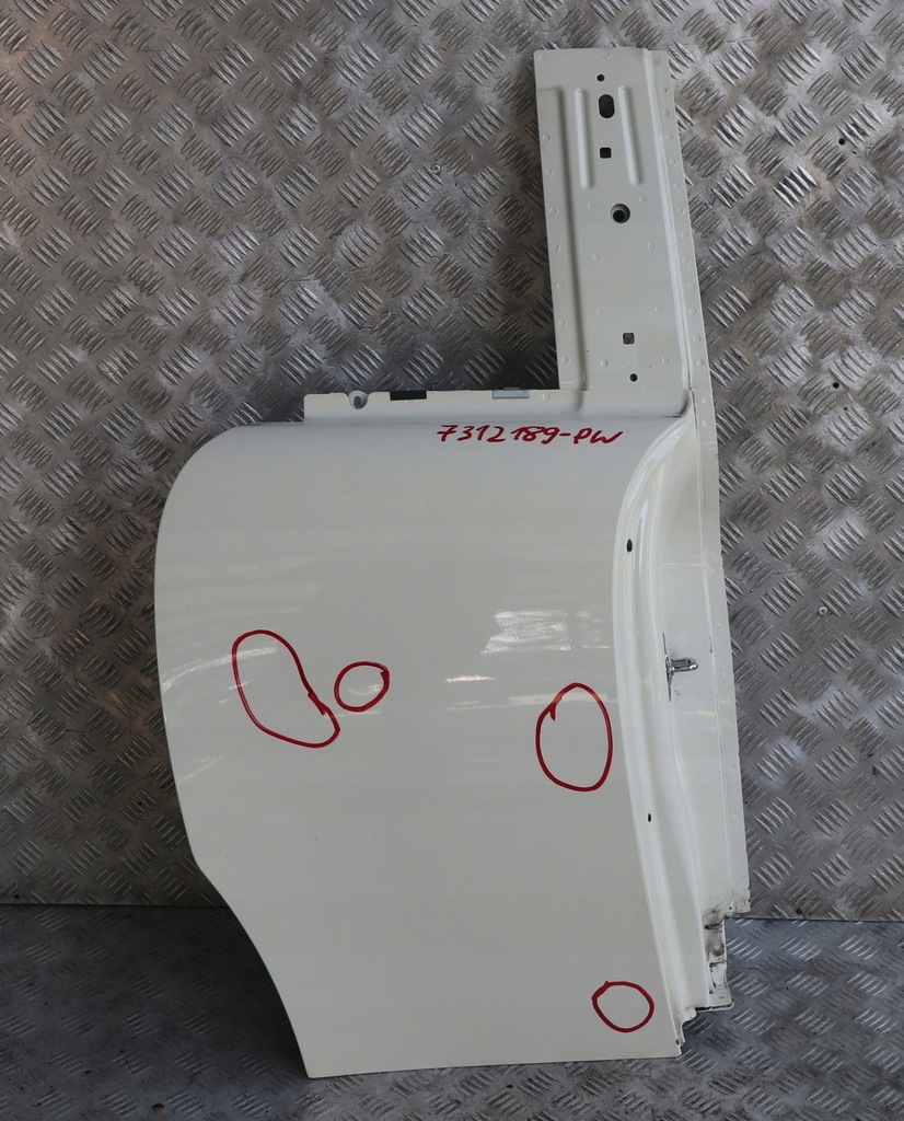 фото №1, Mini r55 clubman дверь правое боковой pepper white