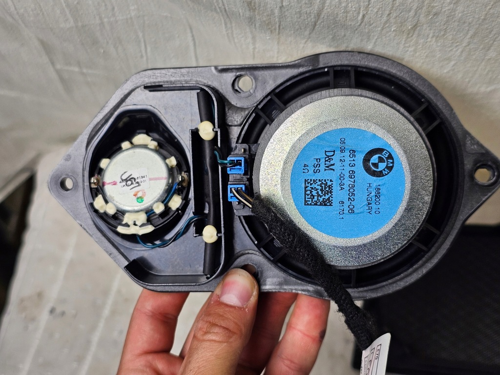 фото №6, Динамік консолі панелі захист накладка сітка hifi bmw e70 x5 x6 e71