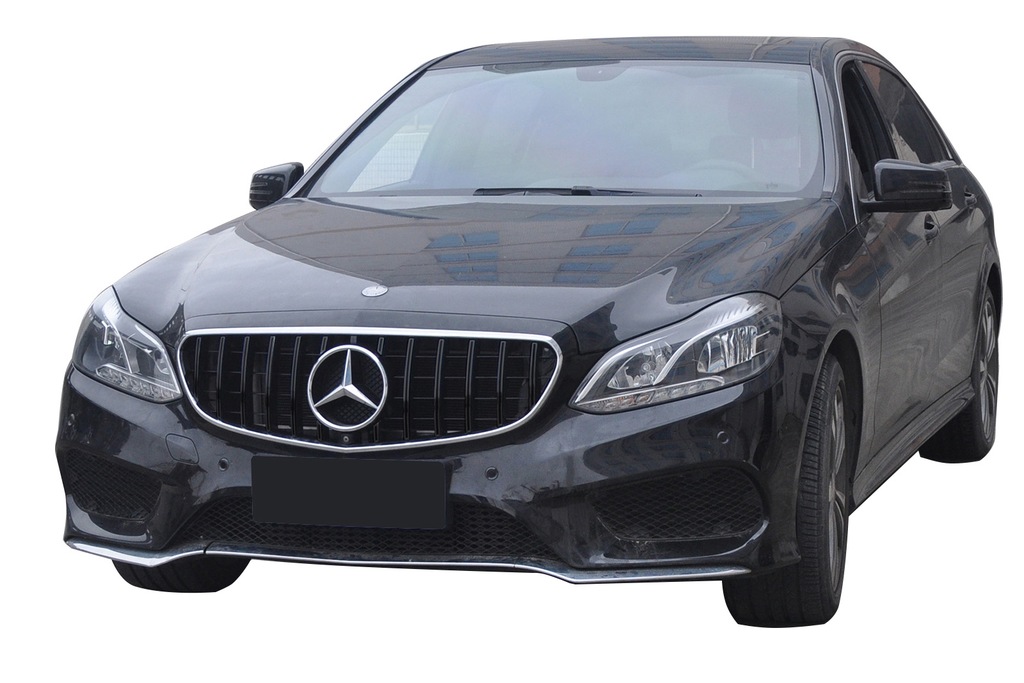 фото №13, Mercedes e w212 13-16 с камера решётка радиатора panamericana