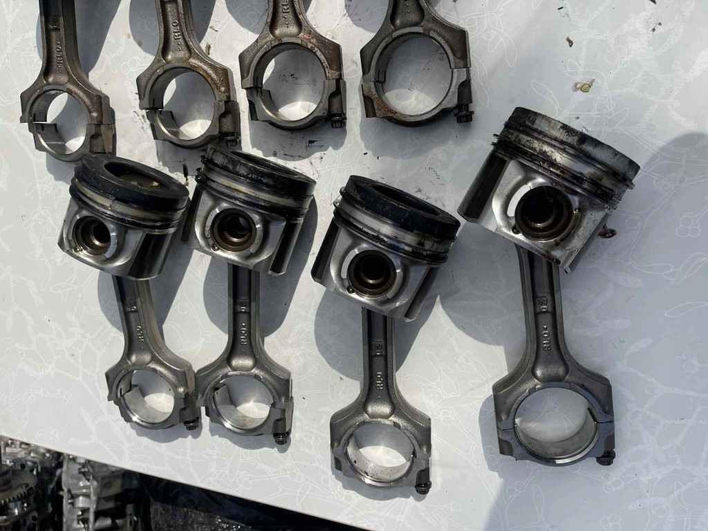 фото №14, Honda 2.2 _ поршні поршень шатун___ n22b3__ 09-14 комплект europa