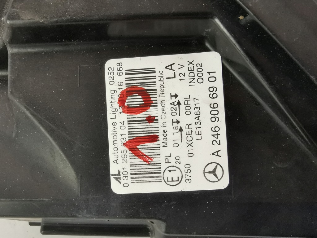 фото №15, Mercedes b-klasa lift w246 лампа левая full led