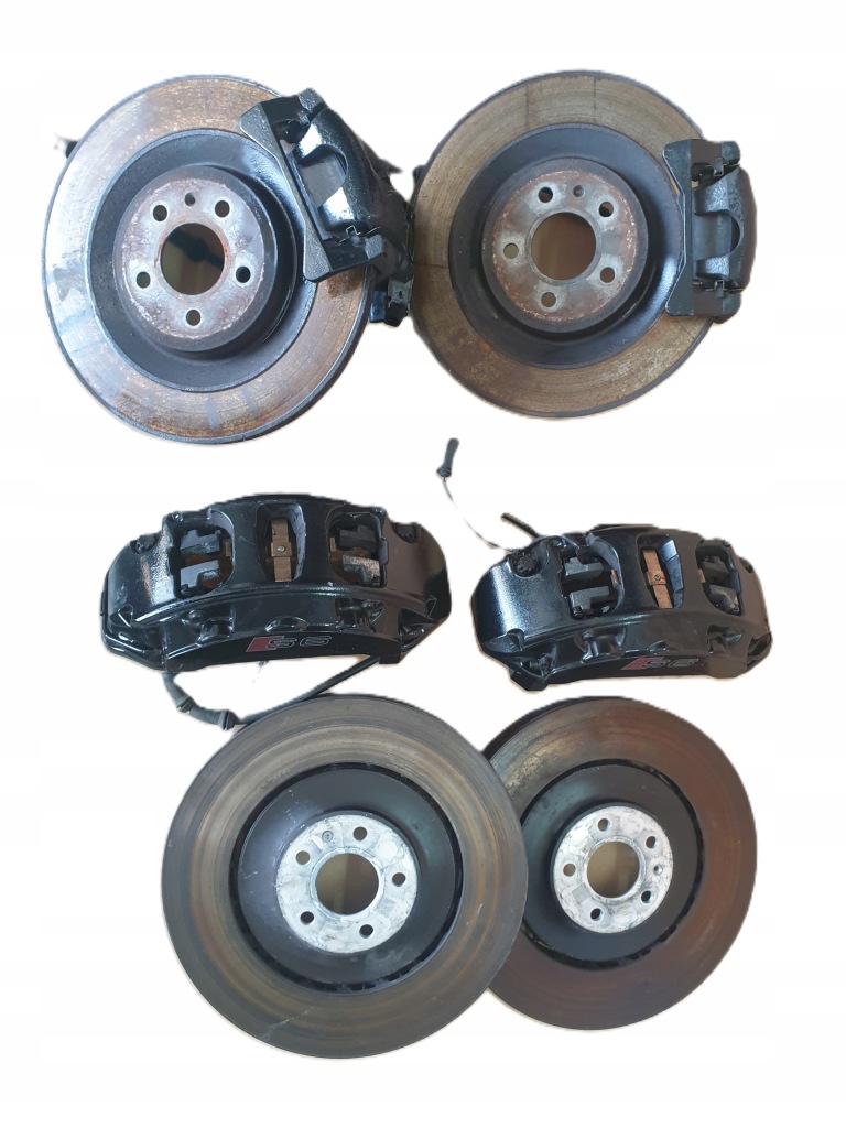 фото №1, Суппорты тормозные диски перед задняя комплект audi a6 c7 s6