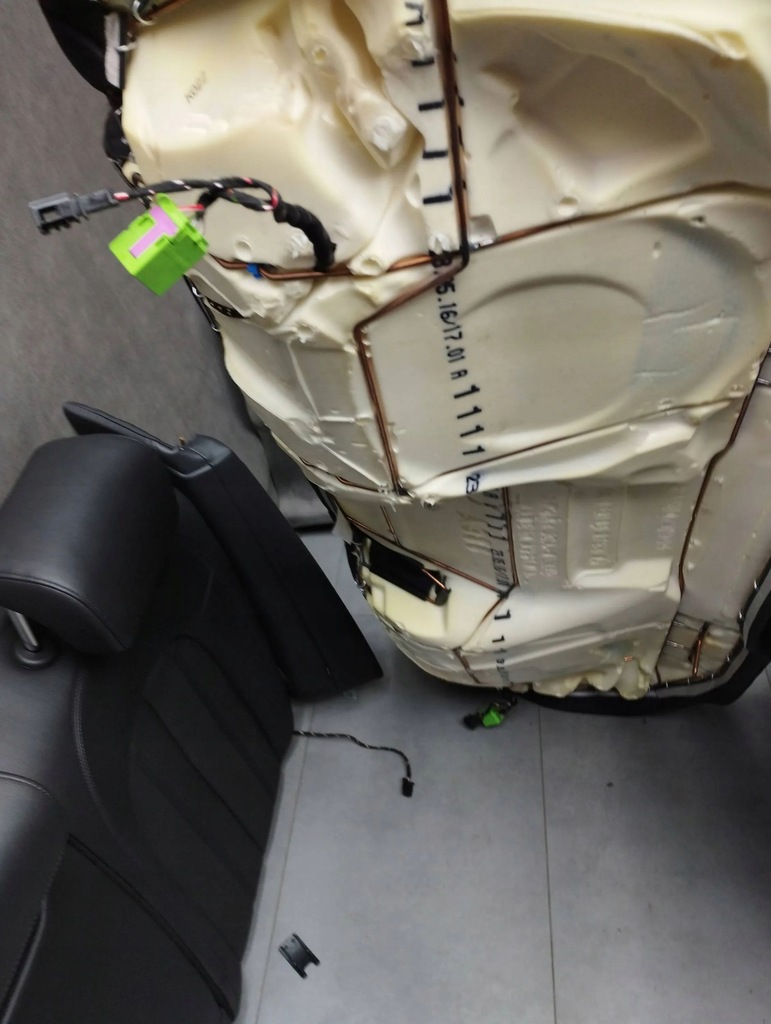 фото №14, Audi a6 c7 4g сиденья обшивки кожа вентилируемые