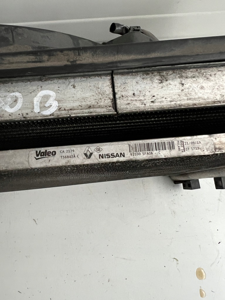 фото №11, Pas передний радиатор nissan micra k14 1.0b бензин механическая коробка передач