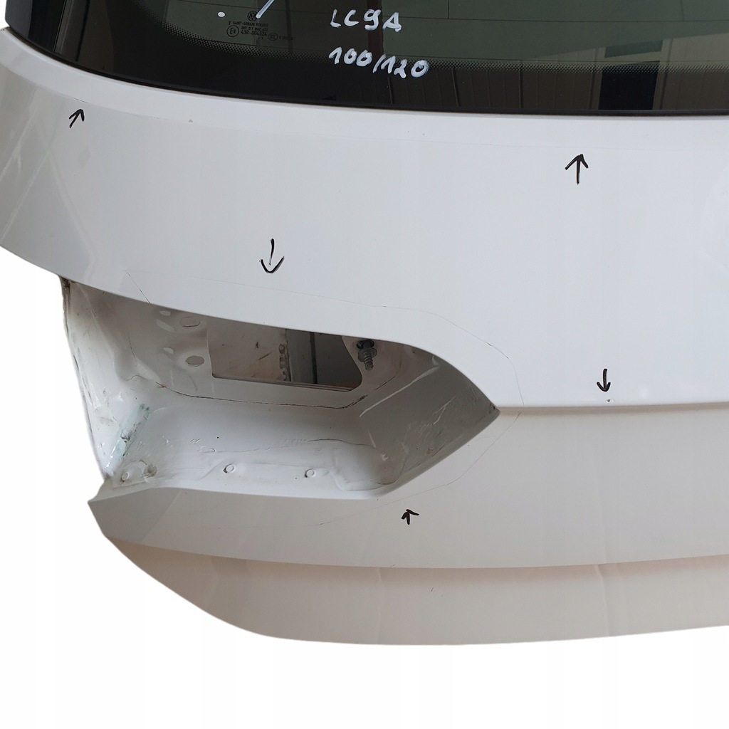 фото №4, Gd t-roc lc9a крышка багажника багажника