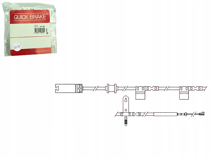 фото №1, Датчик зносу гальмівних колодок гальмівних перед mini r56 r57 r58 r59
