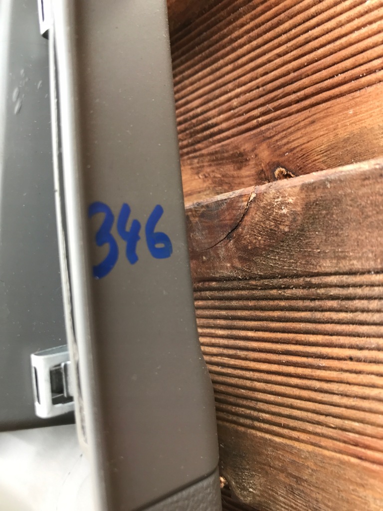 фото №7, Обшивка дверь правый задняя шторка vw sharan