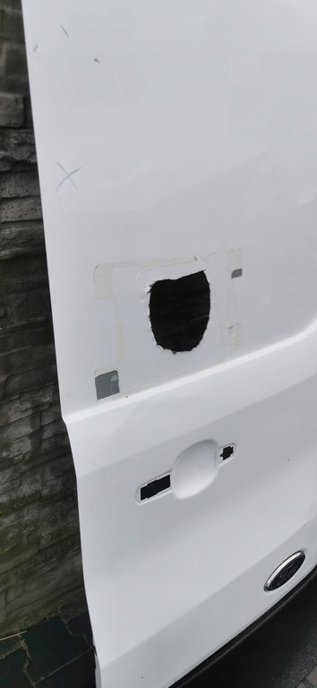 фото №6, Ford transit mk8 высокий 2014- дверь правый задняя