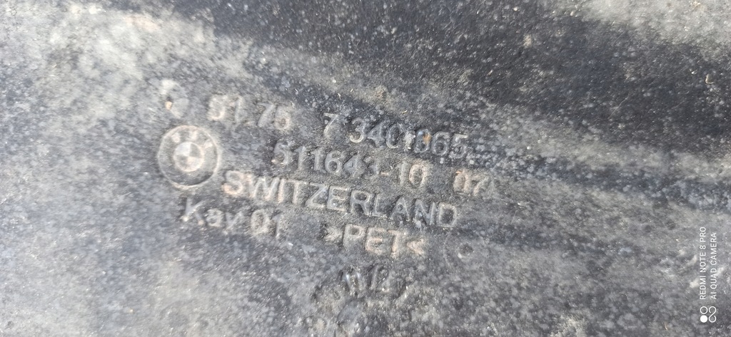 фото №10, Bmw g20 g21 плита защита подвеска левая