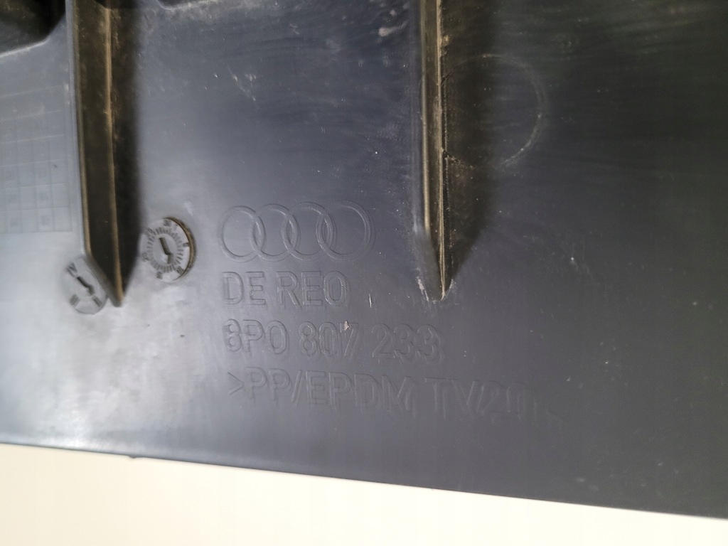 Audi a3 8p 8p0 lift защита подвеска накладка-спойлер плита pod бампер 8p0807233 с Разборки