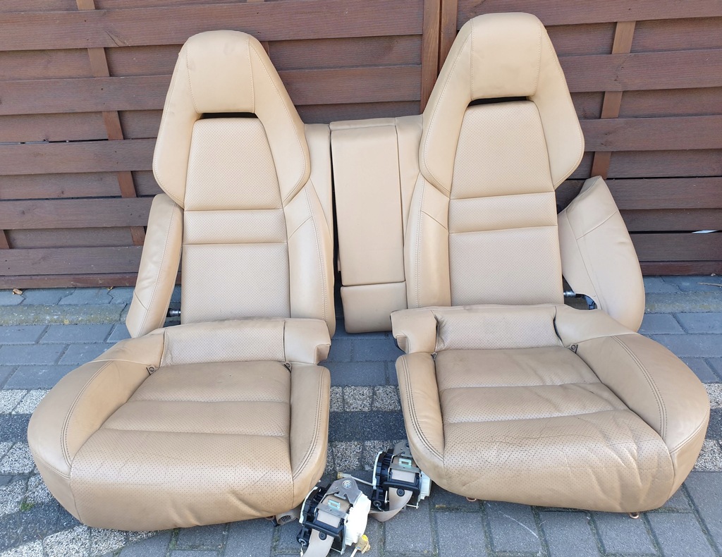 фото №12, Porsche panamera 970 сиденья комплект luxorbeige