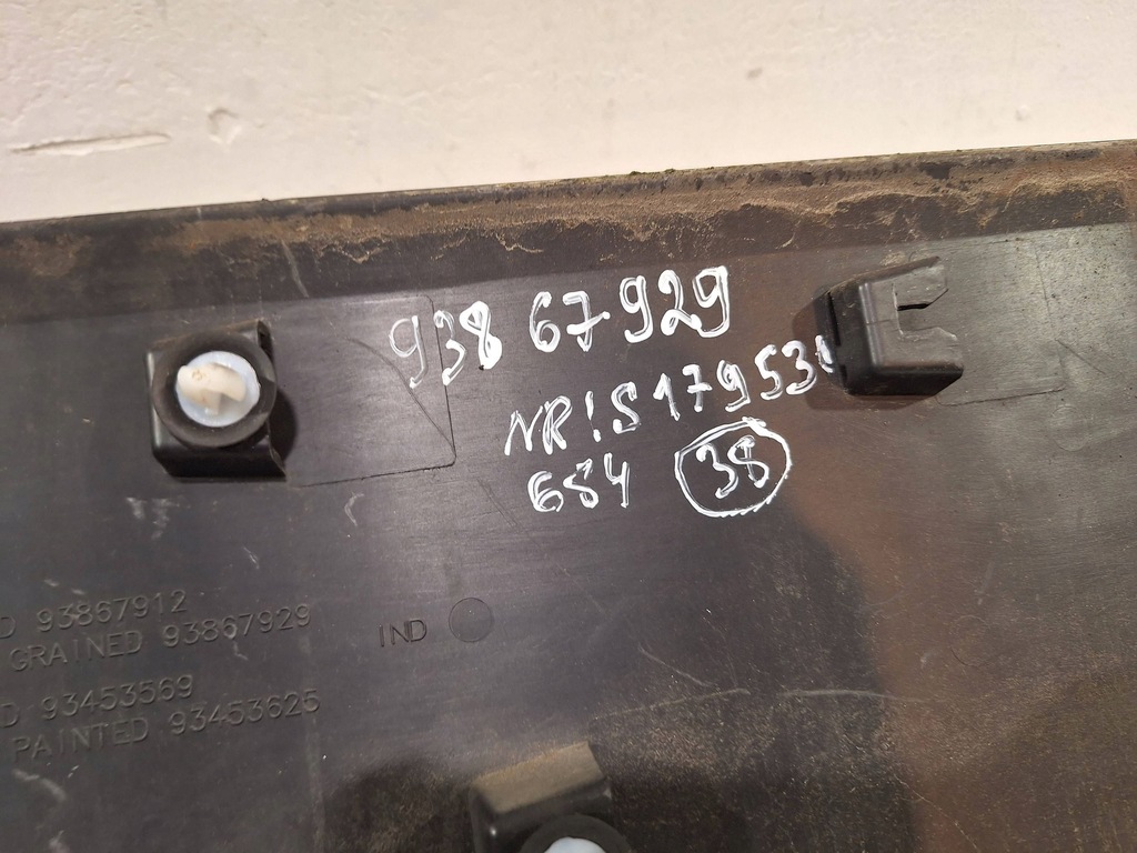 фото №6, Молдинг кузовна ліва bok 93867912 renault trafic iii vivaro b 14-