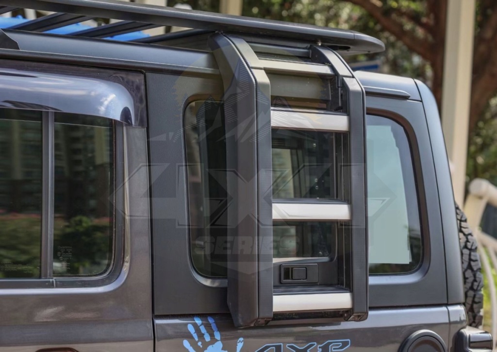 фото №8, Багажник крышный aluminiowy с лестница 160x140 cm 300 kg jeep wrangler jl