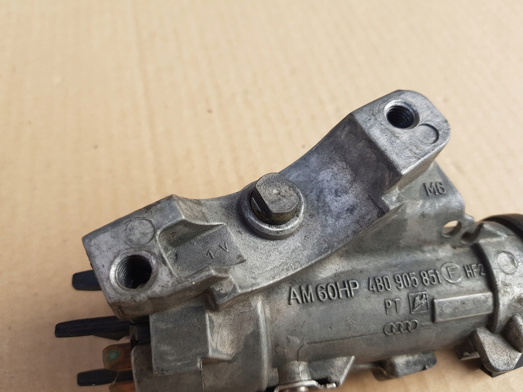 фото №8, Замок зажигания + ключ audi a4 b6 / a6 c5 / a3 8l / tt 8n 4b0905851f sprawdzona