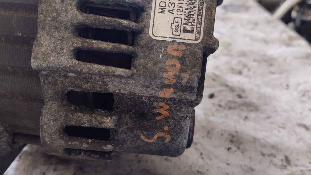 фото №4, Генератор mitsubishi space runner space wagon 2.4 gdi md358607