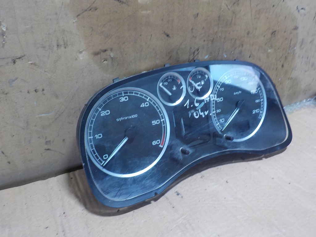 фото №5, Peugeot 307 приборы счетчик