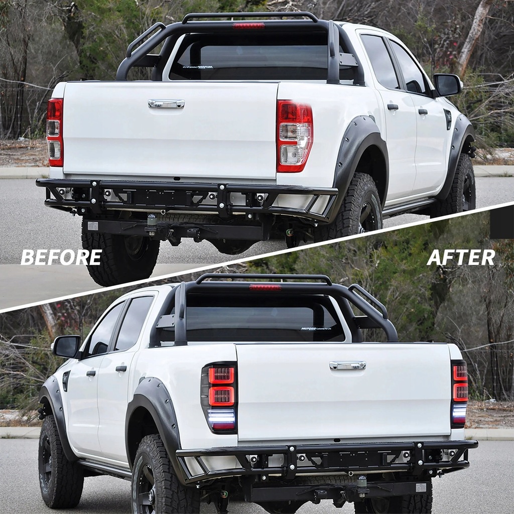 фото №12, Лампы задняя kpl vland led neon диоды динамические ford ranger v 5 mk5 2011-2022