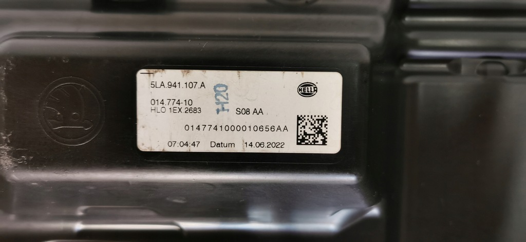 фото №8, Skoda enyaq iv 5la решётка радиатора решётка радиатора передняя рамка 5la941107a