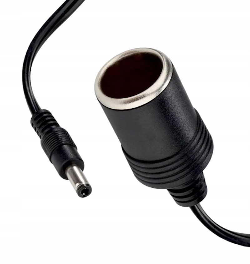 фото №1, Роз'єм прикурювача адаптер конвертер автомобіля з проводом штекер dc 2.1/5.5